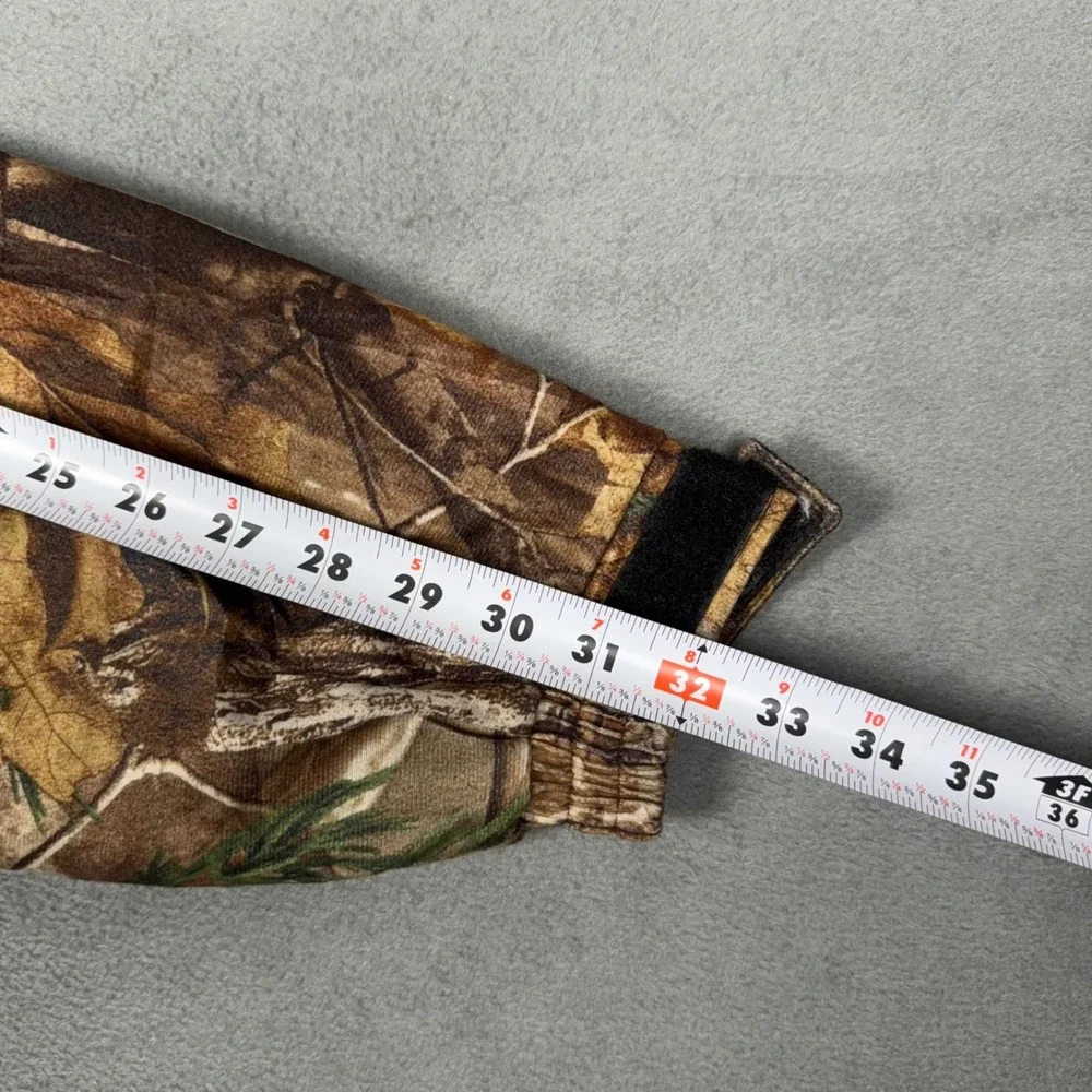 Field & Stream Mens Realtree Camo Hunting Jacket Small Insulated Full Zip Brown - Picture 8 of 8